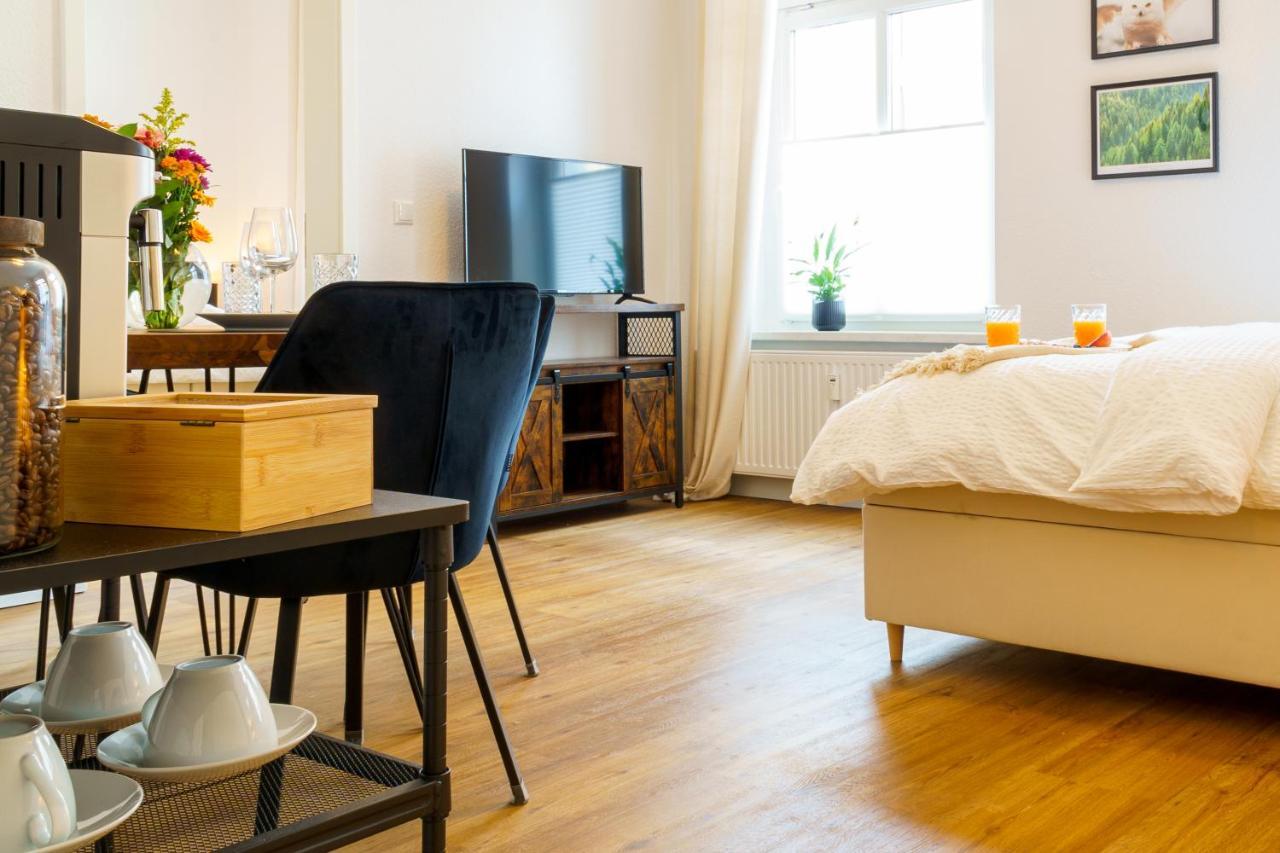 Suite Fuer 4 Mit Terrasse Im Herzen Der Innenstadt Schwerin  Exterior foto